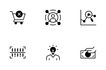 E-commerce And Digital Marketing Icon Pack