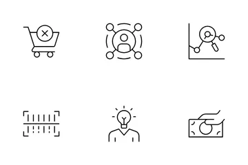E-commerce And Digital Marketing Icon Pack