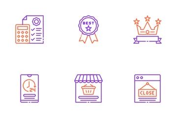 E-Commerce And Online Shopping Icon Pack