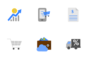 E-commerce And Online Shopping Icons Icon Pack