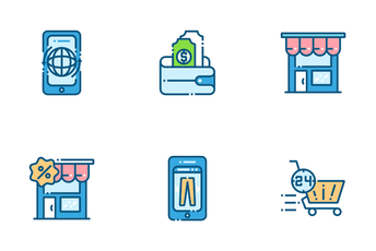 E-commerce And Shopping Icon Pack
