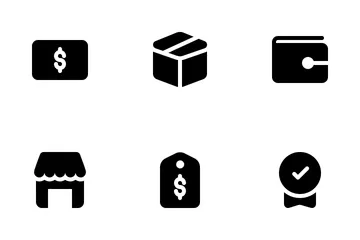 E-Commerce And Shopping (Glyph) Icon Pack