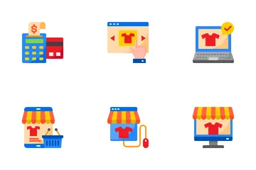 E Commerce And Shopping Icon Pack