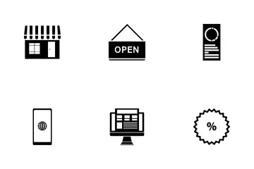 E Commerce And Website Icon Pack