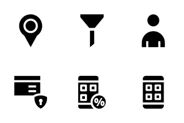 E-commerce Basic Icon Pack