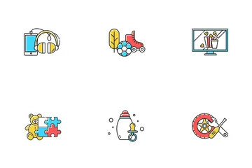 E Commerce Departments Icon Pack
