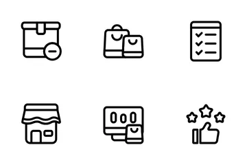E Commerce Essential Icon Pack