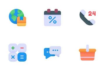 E Commerce Essential Icon Pack