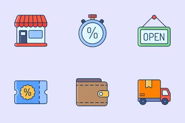 E Commerce Icon Pack