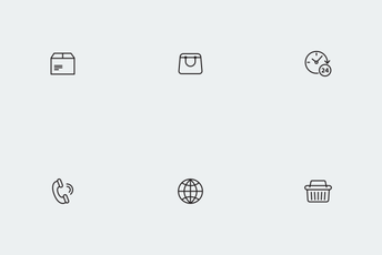 E-commerce Icons Icon Pack