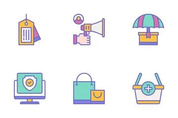 E-Commerce-Marketing Icon Pack