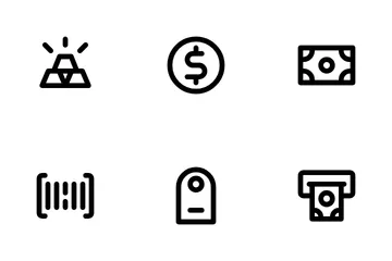 E-Commerce & Money Icon Pack
