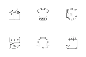 E-Commerce & Online Shopping Icon Pack