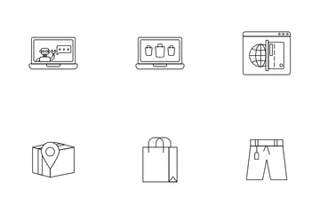 E-Commerce & Online Shopping Icon Pack