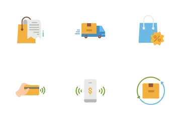Commerce électronique et achats Pack d'Icônes
