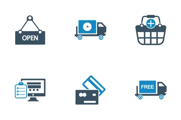 E-Commerce & Shopping Icon Pack