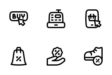 E-Commerce & Shopping Icon Pack