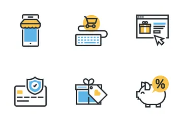 E-commerce & Shopping Icon Pack