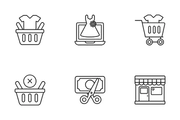 E-commerce & Shopping Icon Pack