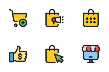 E-Commerce UI Icon Pack