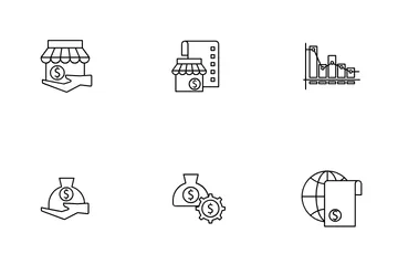 E-Commerce und Shopping Symbolpack