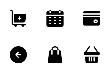 E-Commerce und Shopping Symbolpack