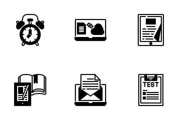E Learning And Education Icon Pack