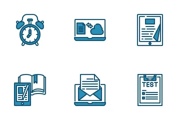 E Learning And Education Icon Pack