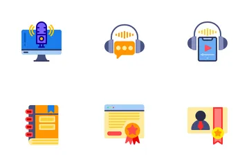 E Learning Icon Pack