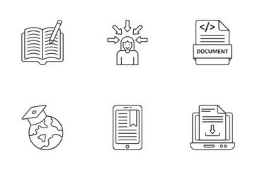 E-learning Icon Pack