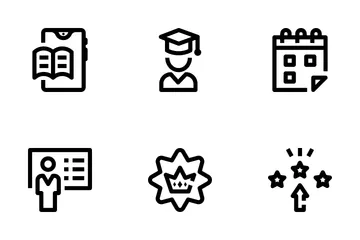 E Learning Icon Pack