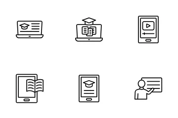 E Learning Icon Pack