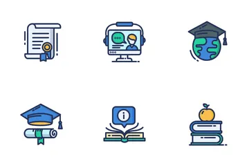 E Learning Icon Pack