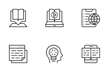 E-Learning Vol3 Icon Pack