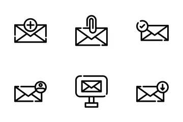 E-mail Pacote de Ícones