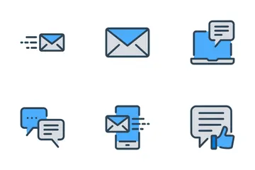 E-Mail Nachricht Symbolpack