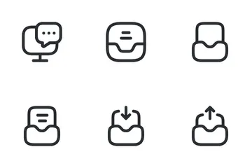 E-Mail-Nachrichten Symbolpack