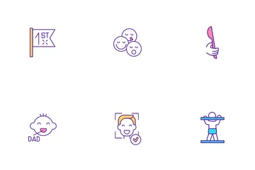 Early Childhood Development Icon Pack
