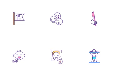 Early Childhood Development Icon Pack