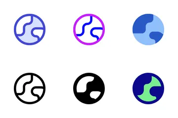 Earth & Globe Icon Pack