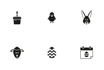 Easter Holidays Icon Pack
