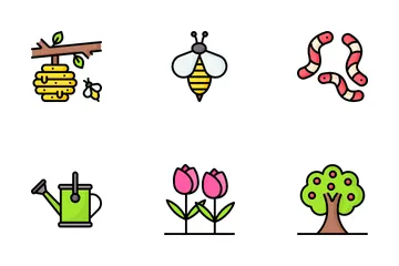 Easter And Spring Icon Pack