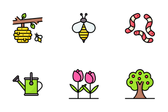 Easter And Spring Icon Pack