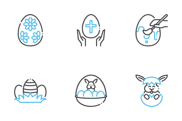 Easter Bunny Icon Pack