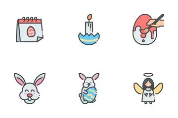 Easter Bunny Icon Pack