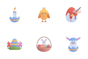 Easter Bunny Icon Pack