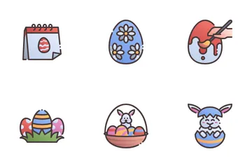 Easter Bunny Icon Pack