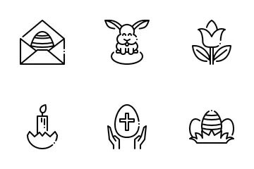 Easter Bunny Icon Pack