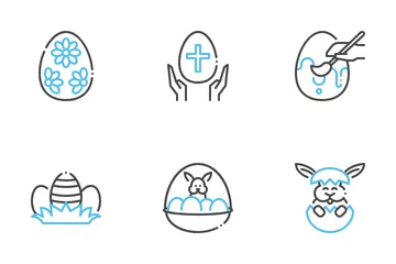 Easter Bunny Icon Pack