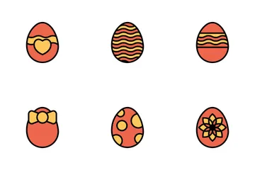 Easter- Mono Lineal Icon Pack